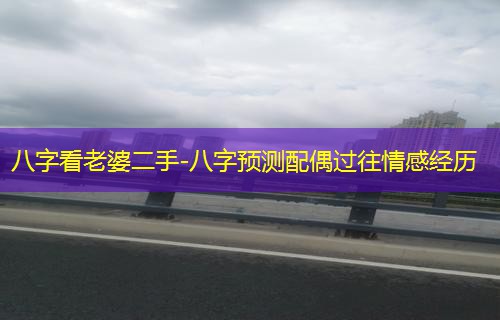 八字看老婆二手-八字预测配偶过往情感经历