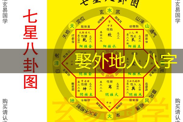  娶外地人八字