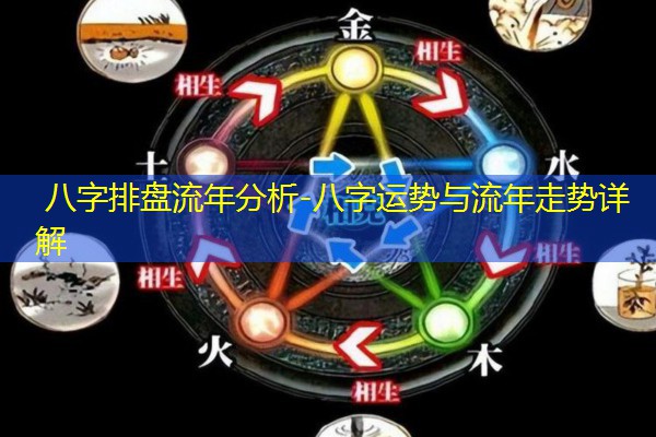  八字排盘流年分析-八字运势与流年走势详解