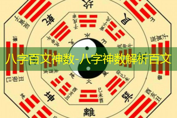  八字百文神数-八字神数解析百文