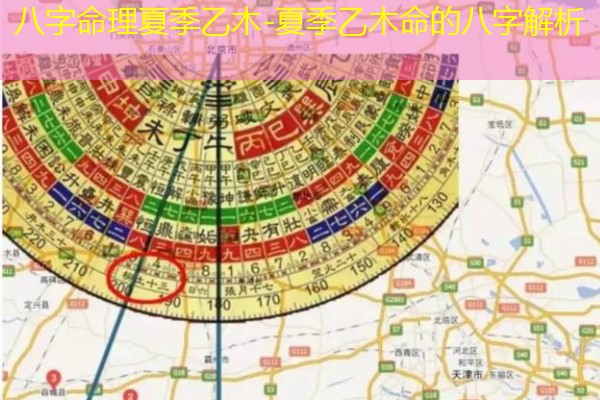  八字命理夏季乙木-夏季乙木命的八字解析