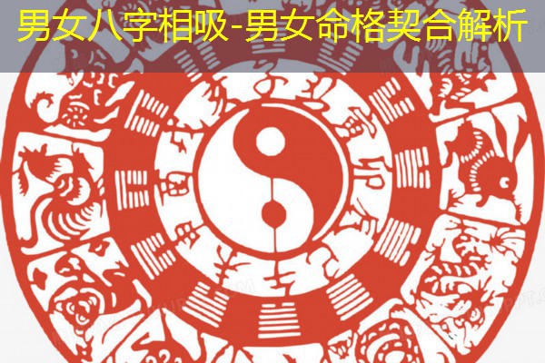  男女八字相吸-男女命格契合解析