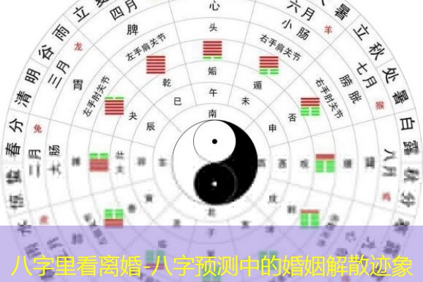  八字里看离婚-八字预测中的婚姻解散迹象