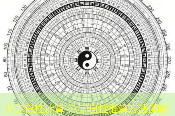  八字日柱计算-八字日柱推算方法详解