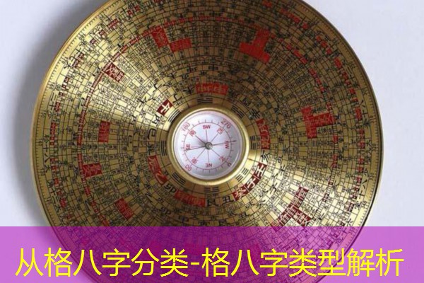  从格八字分类-格八字类型解析