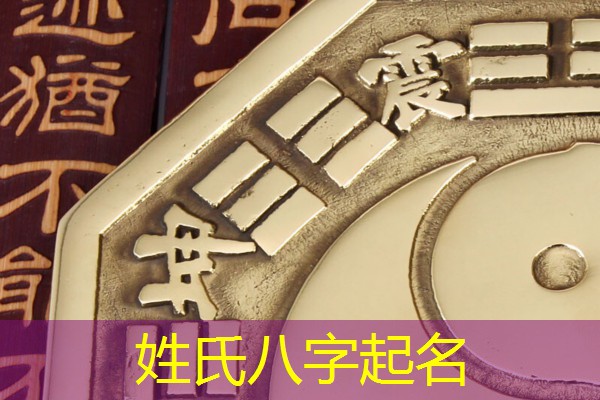  姓氏八字起名