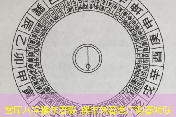  客厅八字猴年春联-猴年新春客厅迎春对联