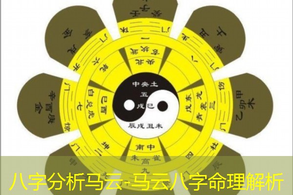 八字分析马云-马云八字命理解析
