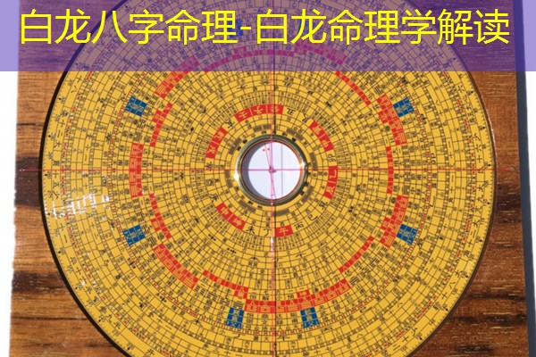  白龙八字命理-白龙命理学解读