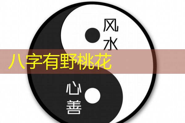  八字有野桃花