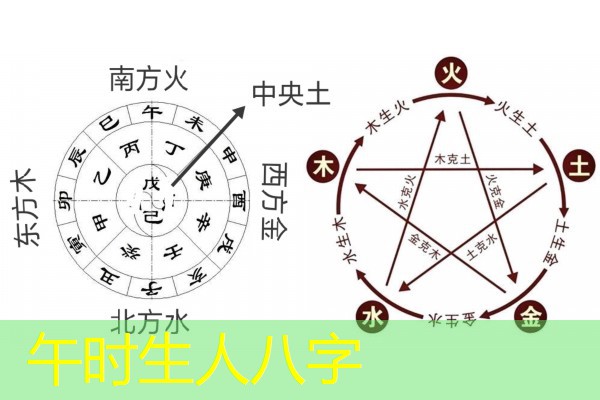  午时生人八字