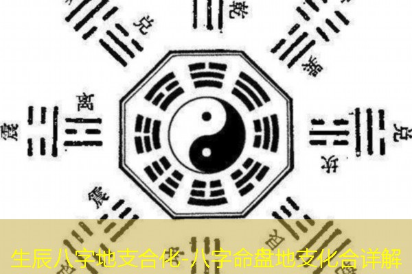  生辰八字地支合化-八字命盘地支化合详解