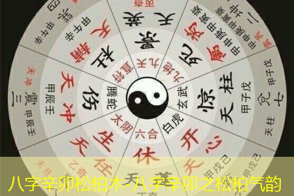  八字辛卯松柏木-八字辛卯之松柏气韵