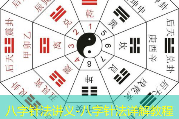  八字针法讲义-八字针法详解教程