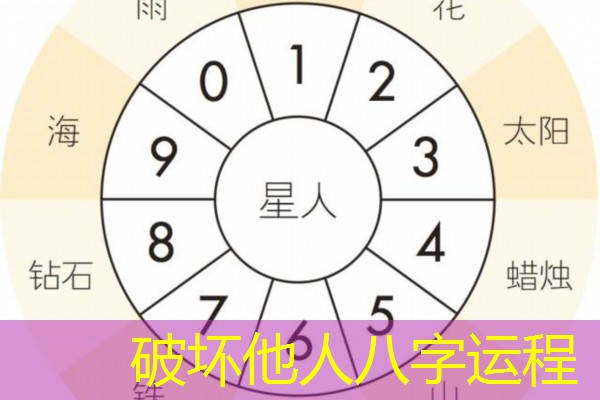  破坏他人八字运程
