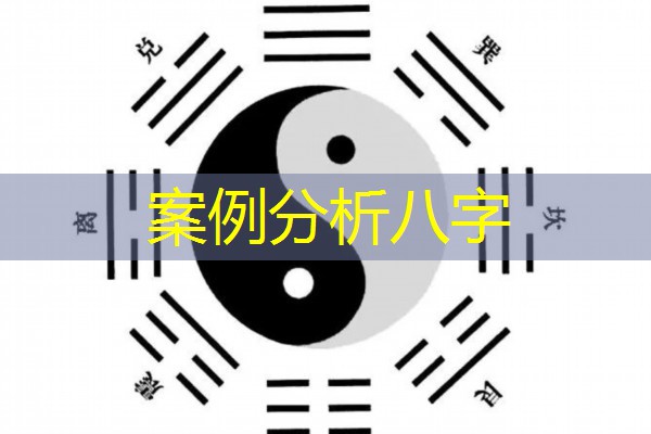  案例分析八字