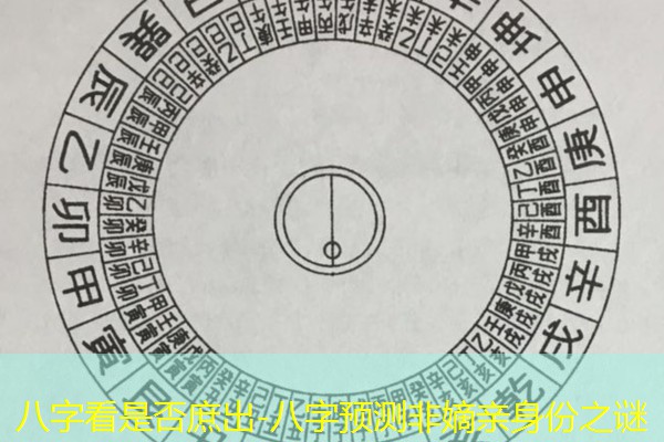 八字看是否庶出-八字预测非嫡亲身份之谜