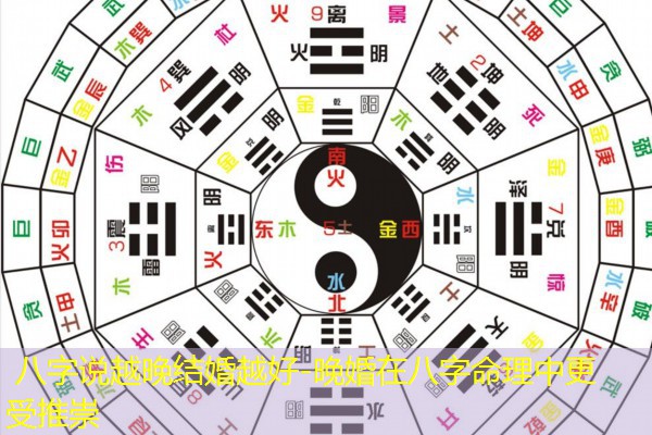  八字说越晚结婚越好-晚婚在八字命理中更受推崇