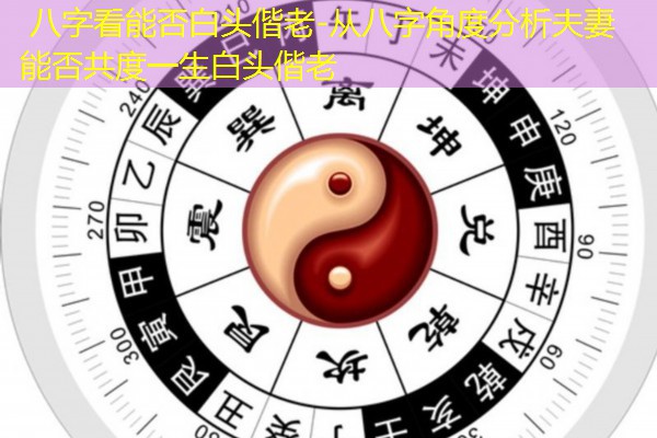  八字看能否白头偕老-从八字角度分析夫妻能否共度一生白头偕老