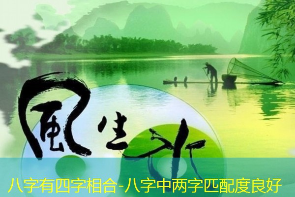  八字有四字相合-八字中两字匹配度良好