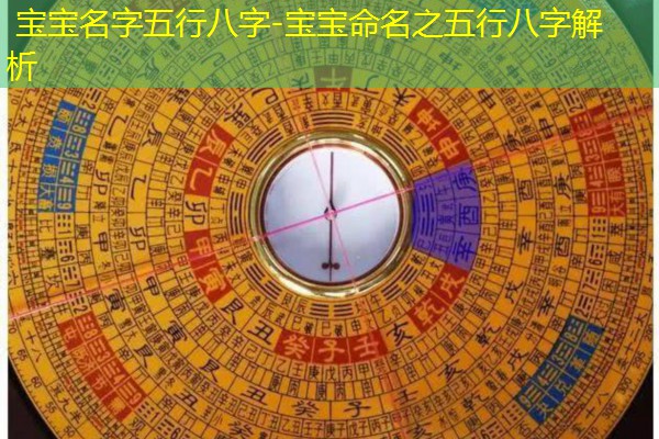  宝宝名字五行八字-宝宝命名之五行八字解析
