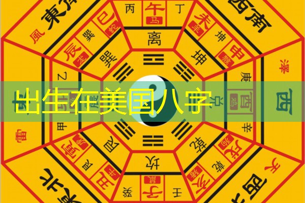  出生在美国八字