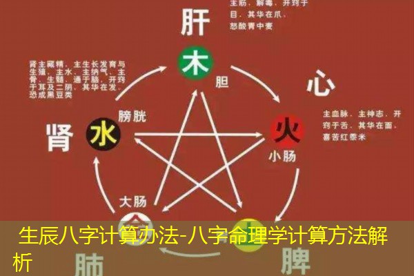  生辰八字计算办法-八字命理学计算方法解析