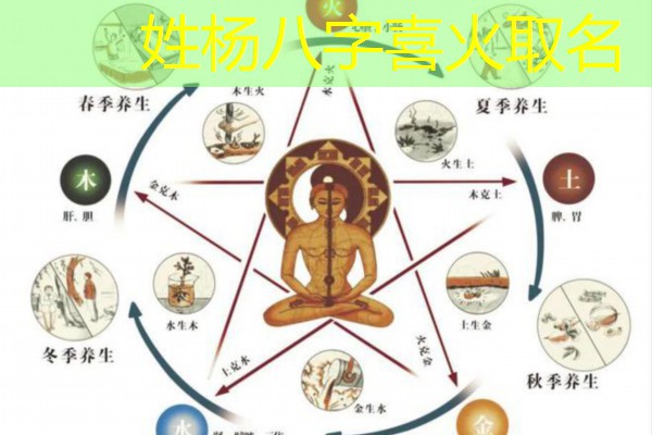  姓杨八字喜火取名