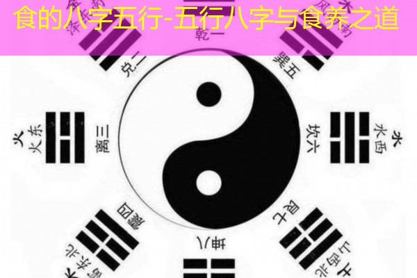  食的八字五行-五行八字与食养之道