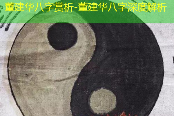  董建华八字赏析-董建华八字深度解析