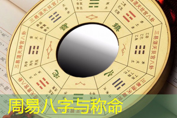  周易八字与称命