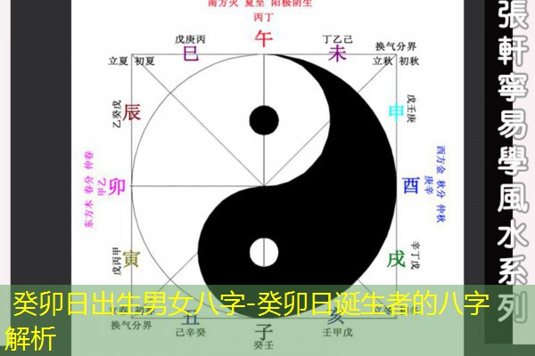  癸卯日出生男女八字-癸卯日诞生者的八字解析