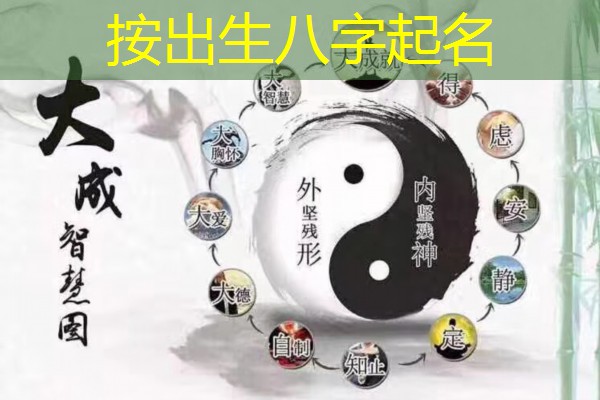  按出生八字起名