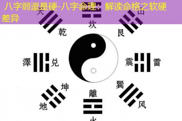  八字弱還是硬-八字命理：解读命格之软硬差异