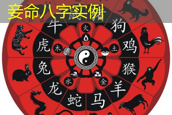  妾命八字实例