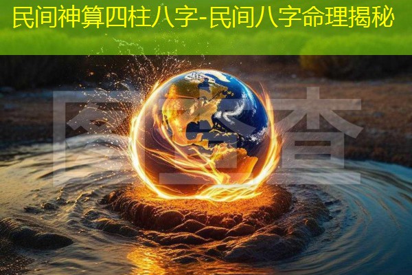  民间神算四柱八字-民间八字命理揭秘