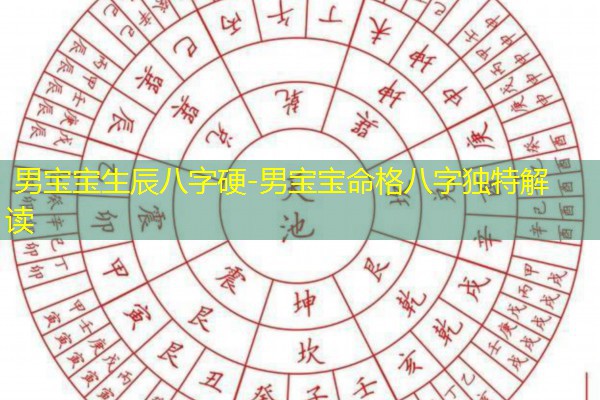  男宝宝生辰八字硬-男宝宝命格八字独特解读