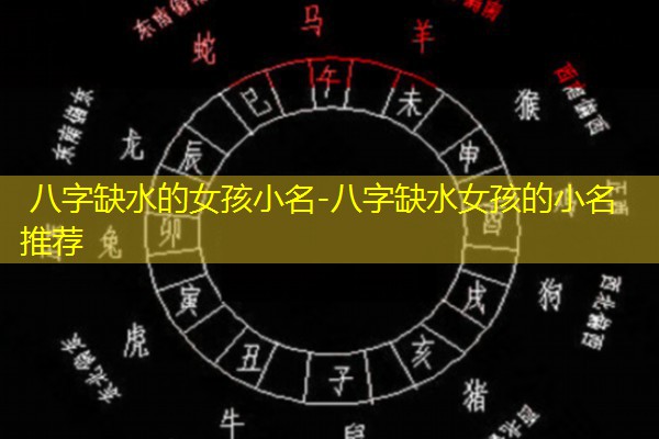  八字缺水的女孩小名-八字缺水女孩的小名推荐