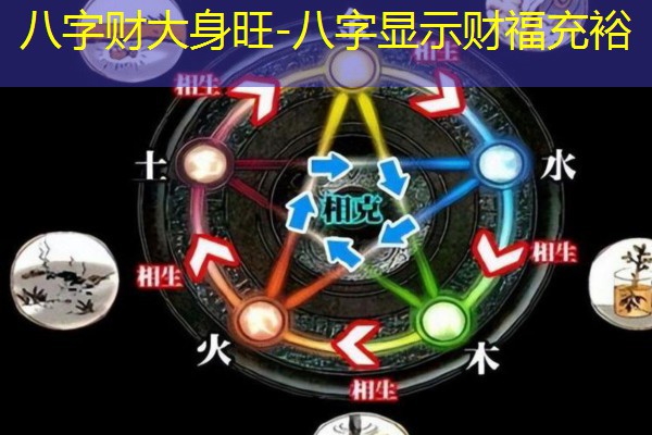  八字财大身旺-八字显示财福充裕