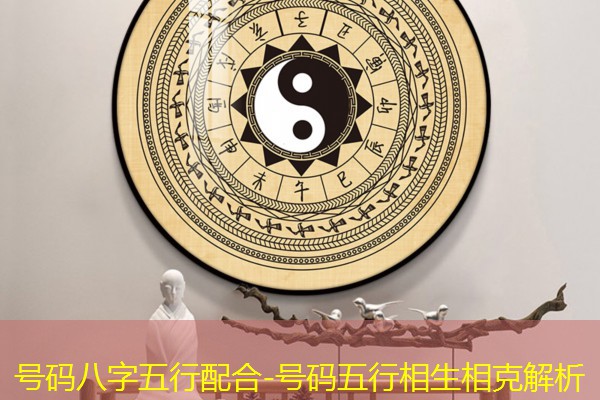  号码八字五行配合-号码五行相生相克解析