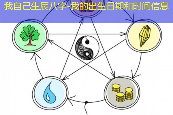  我自己生辰八字-我的出生日期和时间信息