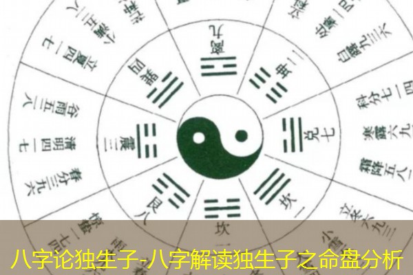  八字论独生子-八字解读独生子之命盘分析